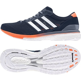 Zapatillas running adidas Adizero Boston 6 M BB6412 azul marino