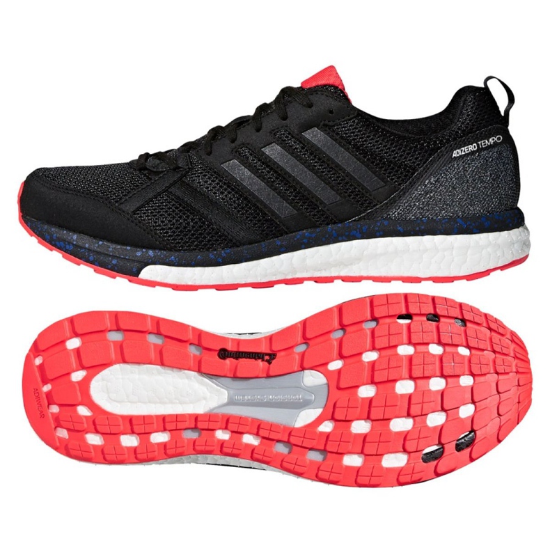Zapatillas running adidas Adizero Tempo 9 Akt M CP9367 negro Zapatillas running adidas Adizero Tempo 9 Akt M CP9367 negro