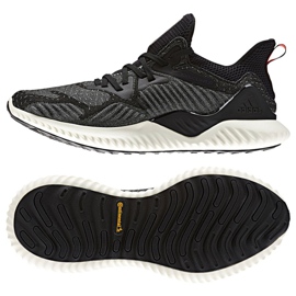 Zapatillas running adidas Alhpabounce Beyond M DB1124 blanco negro gris