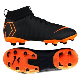 Nike Mercurial Superfly 6 Academy Gs Mg Jr AH7337-081 zapatos de fútbol negro negro