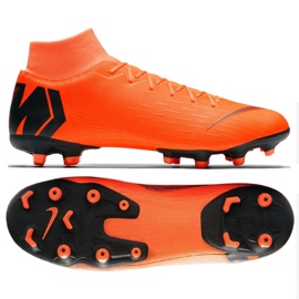 Nike Mercurial Superfly 6 Academy Mg M AH7362-810 zapatos de fútbol multicolor naranja
