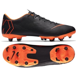 Zapatillas de fútbol Nike Mercurial Vapor 12 Academy Fg M AH7375-081 multicolor negro