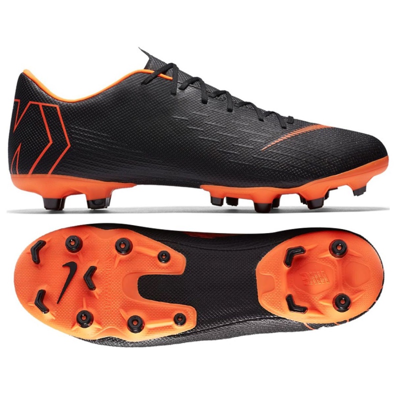 Zapatillas de fútbol Nike Mercurial Vapor 12 Academy Fg M AH7375-081 multicolor negro Zapatillas de fútbol Nike Mercurial Vapor 12 Academy Fg M AH7375-081 multicolor negro