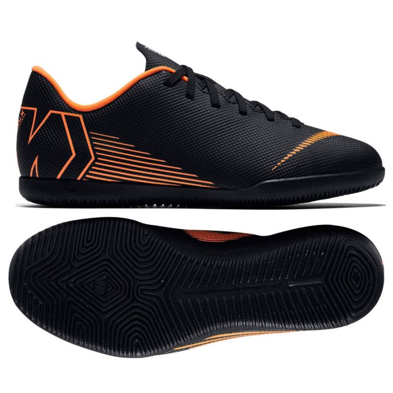 Calzado de interior Nike Mercurial Vapor 12 Club negro