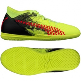 Las botas de fútbol Puma Future 18.4 It Jr. con acerca de ł volumen y