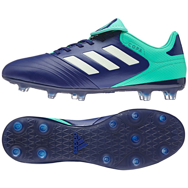 Botas de fútbol Adidas Copa 18.3 Fg M CP8959 multicolor azul marino Botas de fútbol Adidas Copa 18.3 Fg M CP8959 multicolor azul marino