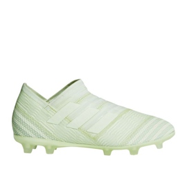 Botas de fútbol Adidas Nemeziz 17+ FG Jr CP9124 blanco