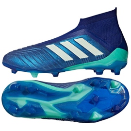 Botas de futbol adidas Predator 18+ Fg azul