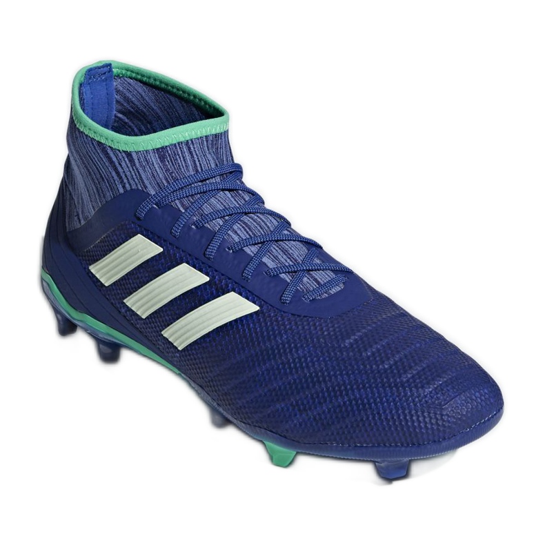 Botas de futbol Adidas Predator 18.2 Fg M CP9293 multicolor azul Botas de futbol Adidas Predator 18.2 Fg M CP9293 multicolor azul