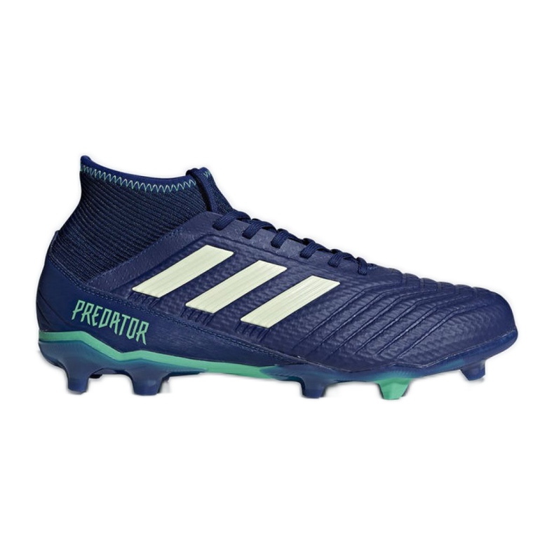 Botas de futbol Adidas Predator 18.3 Fg M CP9304 azul azul Botas de futbol Adidas Predator 18.3 Fg M CP9304 azul azul