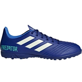 Botas de fútbol Adidas Predator Tango 18.4 Tf M CP9274 azul azul