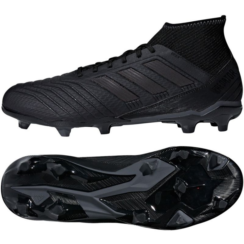 Botas de futbol Adidas Predator 18.3 Fg M CP9303 negro negro