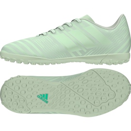 Botas de fútbol Adidas Nemeziz Tango 17.4 Tf Jr CP9216 multicolor verde