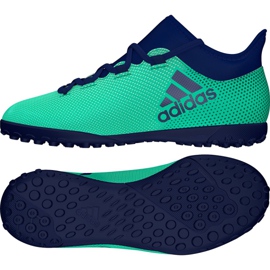 Botas de fútbol adidas X Tango 17.3 Tf Jr CP9027 multicolor azul