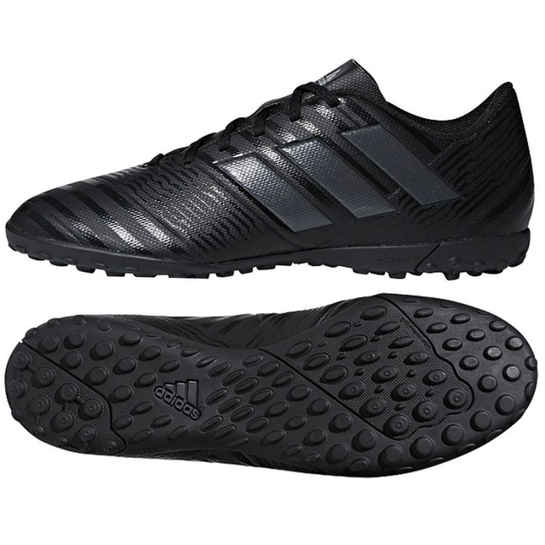 Botas de fútbol Adidas Nemeziz Tango 17.4 Tf M CP9061 negro negro