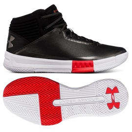 Zapatillas de baloncesto Under Armour Lockdown 2 negro Zapatillas de baloncesto Under Armour Lockdown 2 negro