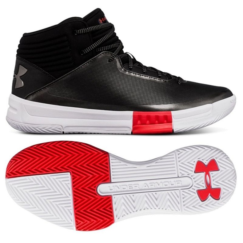 Zapatillas de baloncesto Under Armour Lockdown 2 negro Zapatillas de baloncesto Under Armour Lockdown 2 negro
