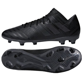 Botas de fútbol Adidas Nemeziz Tango 17.3 Fg M CP8988 negro negro