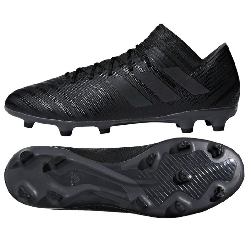 Botas de fútbol Adidas Nemeziz Tango 17.3 Fg M CP8988 negro negro