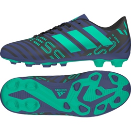 Botas de fútbol adidas Nemeziz Messi Tango 17.4 Fg Jr CP9212 multicolor negro Botas de fútbol adidas Nemeziz Messi Tango 17.4 Fg Jr CP9212 multicolor negro