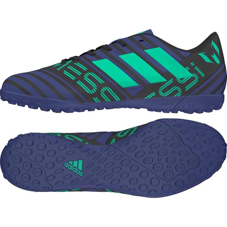 Botas de fútbol Adidas Nemeziz Messi Tango 17.4 Tf M CP9072 multicolor negro Botas de fútbol Adidas Nemeziz Messi Tango 17.4 Tf M CP9072 multicolor negro