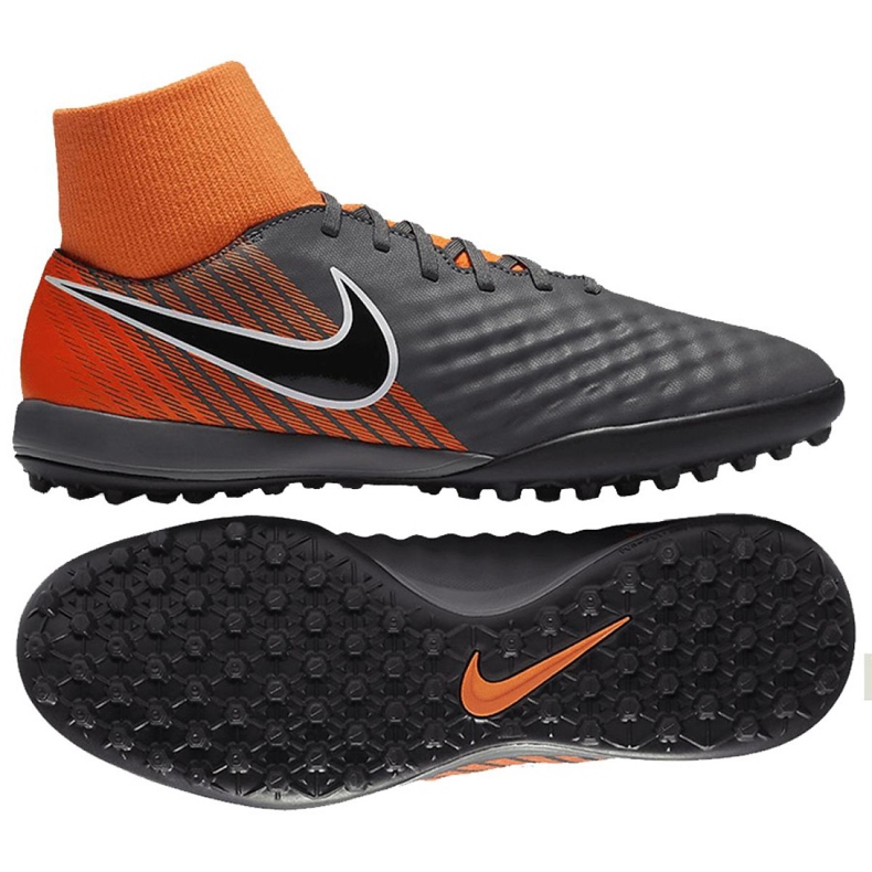 Nike Botas de fútbol Obrax 2 Academy Df Tf M AH7311-080-S gris gris