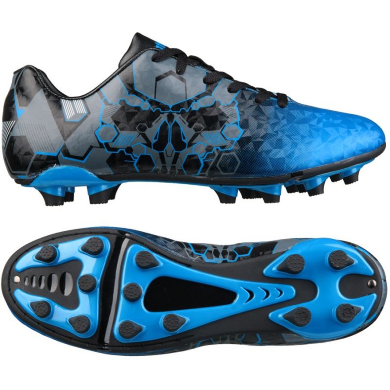 Botas de fútbol Atlético Fg M XM201-76520-6 azul Botas de fútbol Atlético Fg M XM201-76520-6 azul