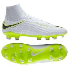 Nike Hypervenom Phantom 3 Academy Df Fg M AH7268-107 zapatos de fútbol multicolor blanco Nike Hypervenom Phantom 3 Academy Df Fg M AH7268-107 zapatos de fútbol multicolor blanco