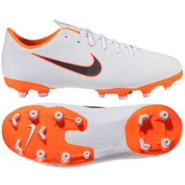 Zapatillas de fútbol Nike Mercurial Vapor 12 Academy Gs Mg Jr AH7347-107 multicolor blanco