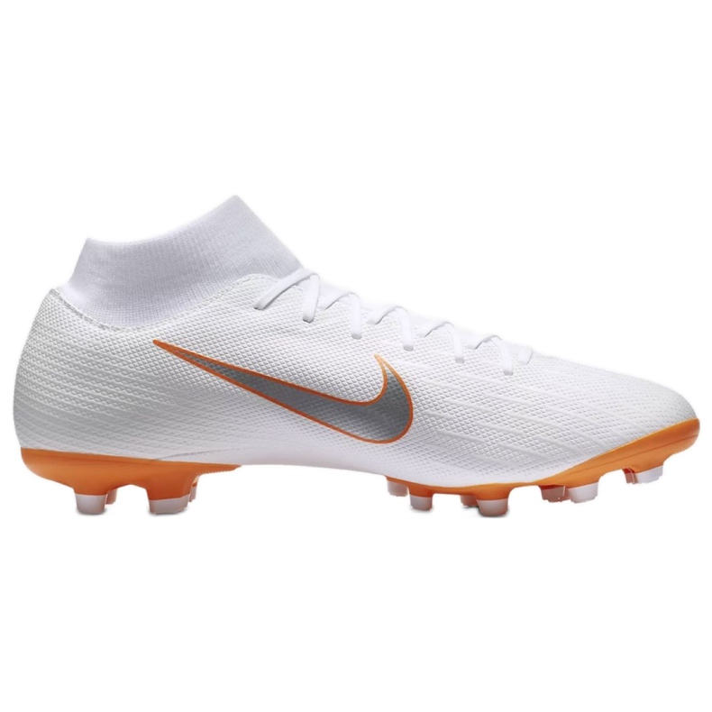 Nike Mercurial Superfly 6 Academy Mg M AH7362-107 zapatos de fútbol blanco blanco Nike Mercurial Superfly 6 Academy Mg M AH7362-107 zapatos de fútbol blanco blanco