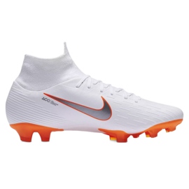 Nike Mercurial Superfly 6 PRO FG M AH7368-107 zapatos de fútbol blanco