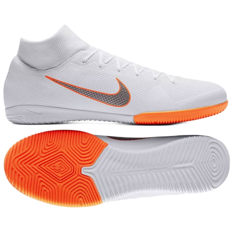 Zapatillas de interior Nike Mercurial Superflyx 6 Academy Ic M AH7369-107 blanco blanco