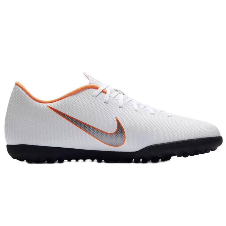 Nike Mercurial Vapor 12 Club Tf M AH7386-107 zapatos de fútbol blanco blanco Nike Mercurial Vapor 12 Club Tf M AH7386-107 zapatos de fútbol blanco blanco
