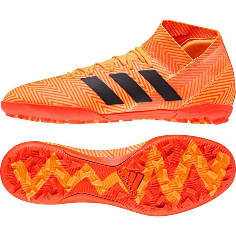 Botas de fútbol adidas Nemeziz Tango 18 naranja