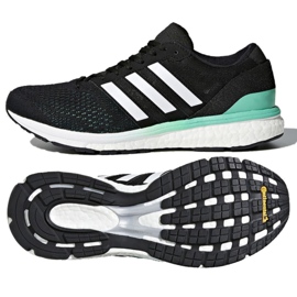 Zapatillas running adidas Boston 6 W BB6421 negro verde
