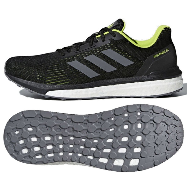 Zapatillas running adidas respuesta St M CG4004 negro