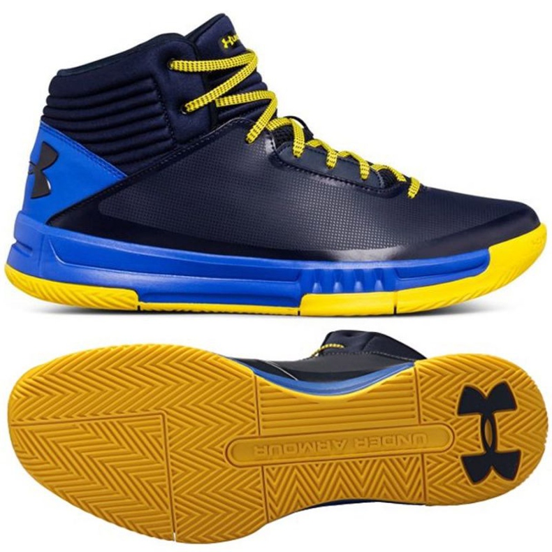Zapatillas de baloncesto Under Armour Lockdown 2 M azul marino