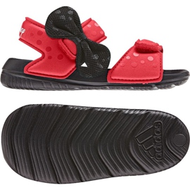 Sandalias adidas Disney M7M AltaSwim Jr CQ0108 negro rojo