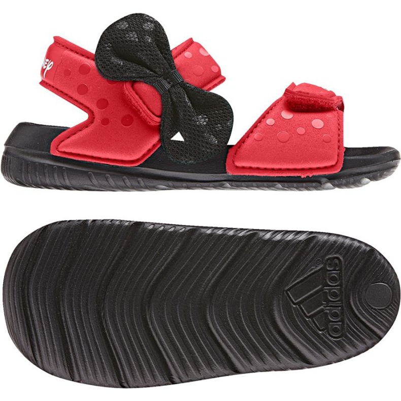 Sandalias adidas Disney M7M AltaSwim Jr CQ0108 negro rojo