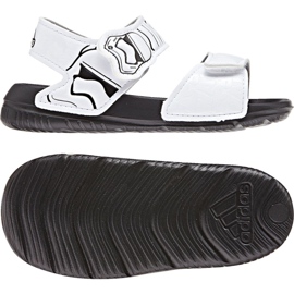 Sandalias adidas Star Wars AltaSwim Jr CQ0128 blanco negro