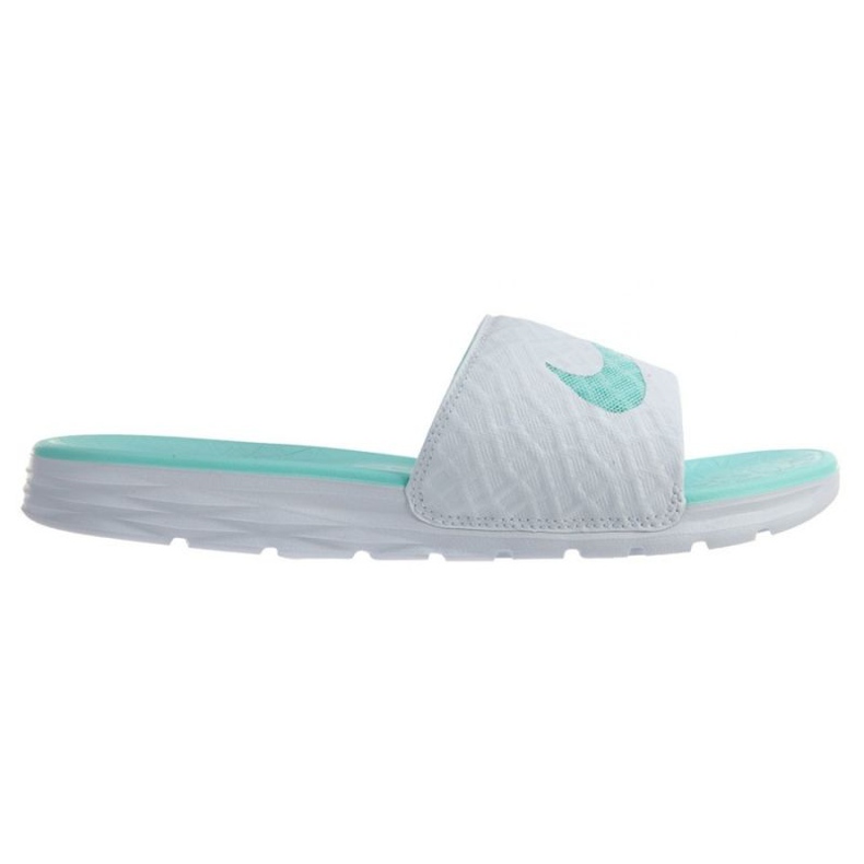 Chanclas Nike Benassi Solarsoft 705475-130 blanco verde Chanclas Nike Benassi Solarsoft 705475-130 blanco verde