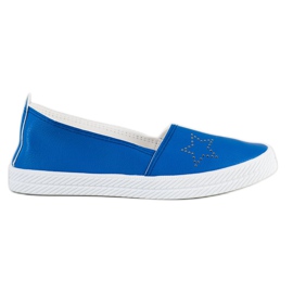 Kylie Zapatillas sin cordones azul