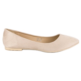 Seastar Bailarinas de ante beige
