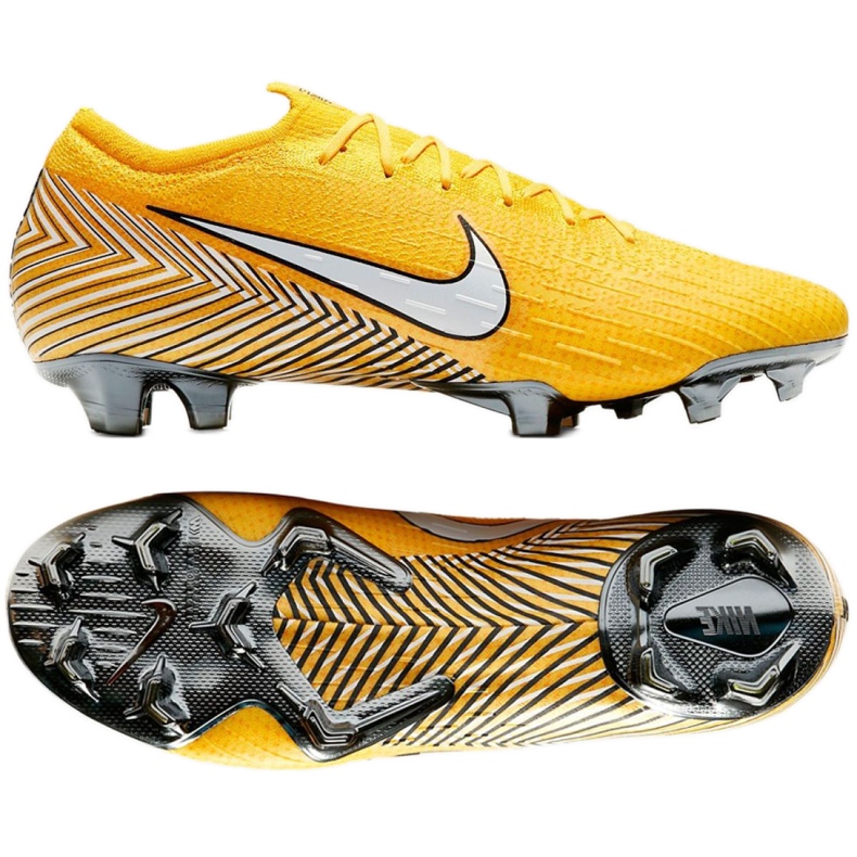 Nike Mercurial Vapor 12 Elite Neymar Fg M AO3126-710 zapatos de fútbol amarillo amarillo Nike Mercurial Vapor 12 Elite Neymar Fg M AO3126-710 zapatos de fútbol amarillo amarillo