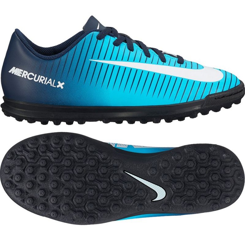 Zapatilla de fútbol Nike Mercurial Vortex Iii azul