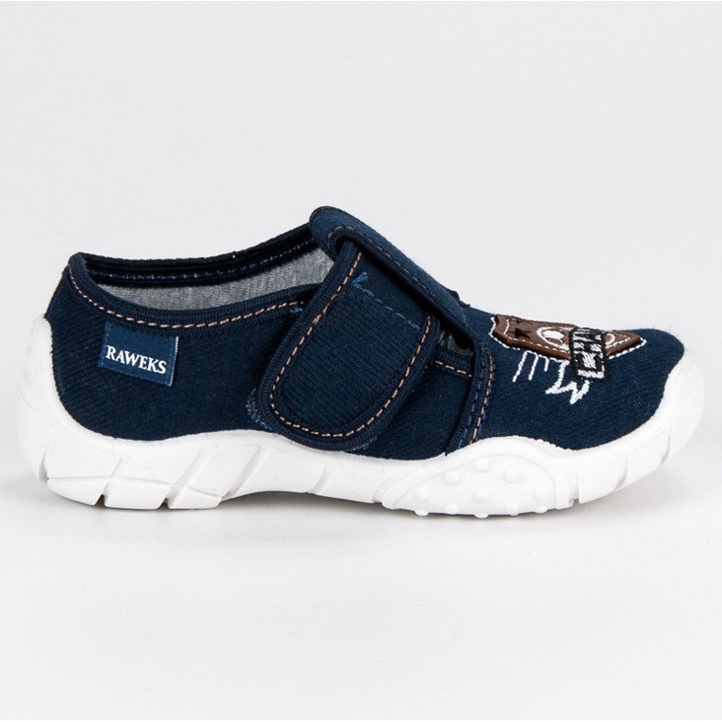 Raweks Zapatos de casa de los niños azul