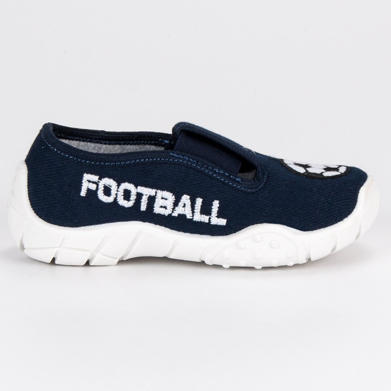 Raweks Zapatillas de casa con una banda elástica. azul