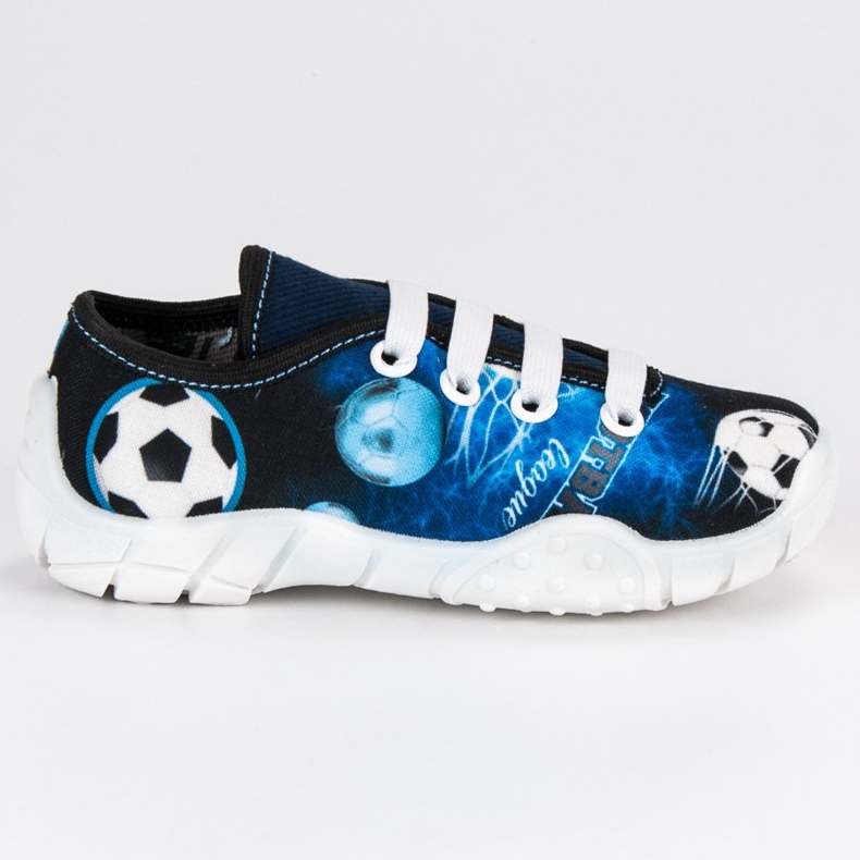 Zapatillas con raweks elásticos. azul