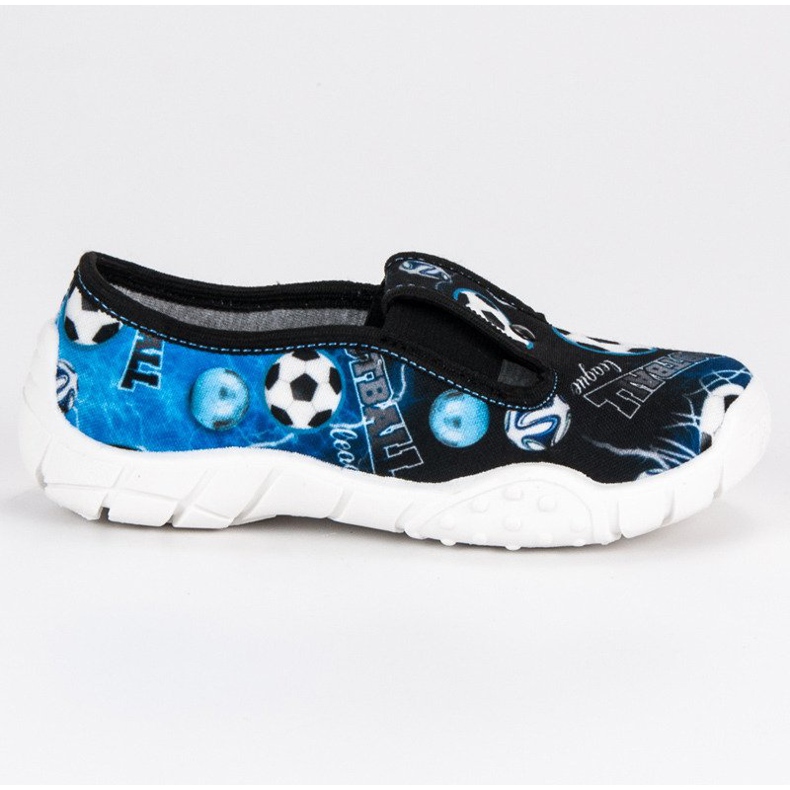 Raweks Zapatillas de casa con una banda elástica. azul