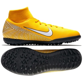 Nike Mercurial Neymar SuperflyX 6 Club Tf M AO3112-710 zapatos de fútbol amarillo amarillo